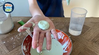 Make Cornflour Slime – An Fun Easy Science Experiment For Children To Try At Home [upl. by Tlevesoor713]