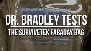 Dr Arthur Bradley Tests the Survivetek Faraday Bag [upl. by Rhoades11]