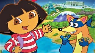 Dora The Explorer World Adventure 2006 PC  Videogame Longplay [upl. by Neeuq222]