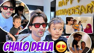 Della With Ruhaan  What A Day ❤️ Proof ke saath 😜😂 Shoaib Ibrahim  vlog [upl. by Bissell]