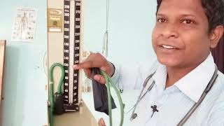 How To Measure BP using Sphygmomanometer Hindi [upl. by Bergerac389]