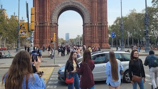 4K WALKING TOUR BARCELONA SPAIN NOVEMBER 5 2024 [upl. by Essiralc]