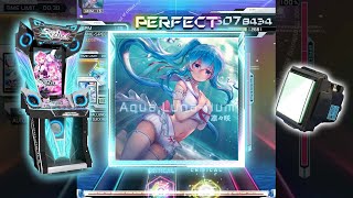 SDVX AquaLunarium MXM 16 PERFECT with Key Sound [upl. by Esaj]