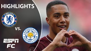 Youri Tielemans scores a WORLDY as Leicester City downs Chelsea  FA Cup final highlights  ESPN FC [upl. by Snowman]