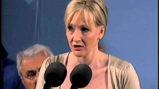 JK Rowling Speaks at Harvard Commencement [upl. by Edelsten666]