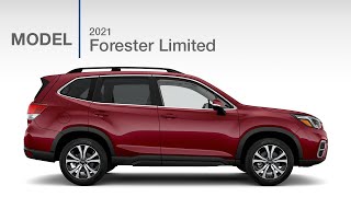 2021 Subaru Forester Limited  Trim Review [upl. by Srevart]