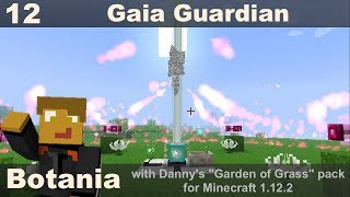 Botania E12  Gaia Guardian Boss and Relics [upl. by Itak]