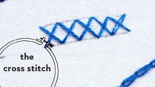 28 cross stitch embroidery tutorial [upl. by Gruchot]