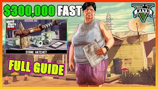 🔥 GTA 5 Online  Maude Bounty Hunt Missions  Stone Hatchet Challenge Guide  Easy 300000 RDR2 [upl. by Llezo]