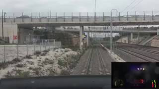 High Speed Train TGV Cab Ride [upl. by Davin]