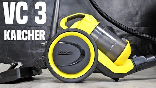 Karcher VC 3 Bagless Vacuum  Multi Cyclone Vacuum Cleaner Unboxing amp Testing [upl. by Elane]