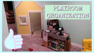 KIDS PLAYROOM TOUR AND ORGANIZATION [upl. by Abbottson]