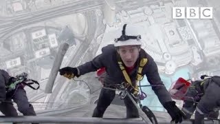 Cleaning the worlds tallest building  Supersized Earth  BBC [upl. by Avril720]