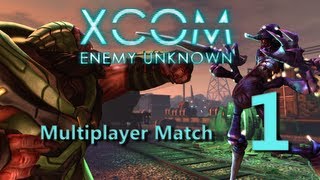 XCOM Enemy Unknown  Multiplayer Match 1 [upl. by Aziaf945]