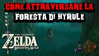 Come attraversare la foresta di Hyrule su The Legend of Zelda Breath of the Wild [upl. by Ennayhc]