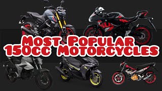 Top 19 Most Popular 150cc motorcycle on the Philippines [upl. by Nahtad28]