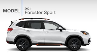 2021 Subaru Forester Sport  Trim Review [upl. by Ahsinelg222]