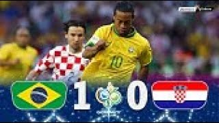 BRASIL 1 X 0 CROÁCIA  COPA DO MUNDO 2006  MELHORES MOMENTOS [upl. by Us704]