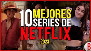 TOP 10 Mejores SERIES de NETFLIX 2023  Parte 2 [upl. by Htenek]