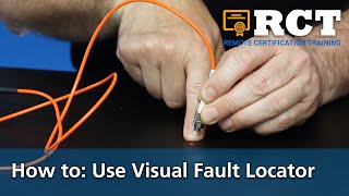 How to Use Visual Fault Locator VFL [upl. by Soilissav]