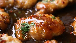 Honey Garlic Chicken  Delicious Easy Dinner [upl. by Moreland546]