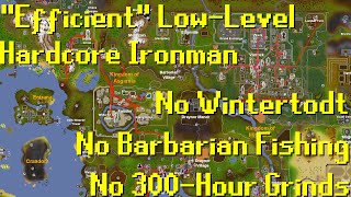 Efficient LowLevel OSRS Ironman Route  Episode 1 OUTDATED [upl. by Dacia]