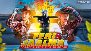 Feri Jaalma  Freefire Beat Sync 3D Edited Video [upl. by Norvall]