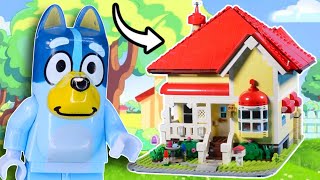 I built BLUEYS House in LEGO [upl. by Pansir]