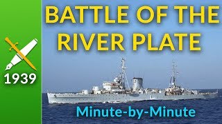 Battle of the River Plate 1939 MinutebyMinute DOCUMENTARY [upl. by Elletnwahs182]