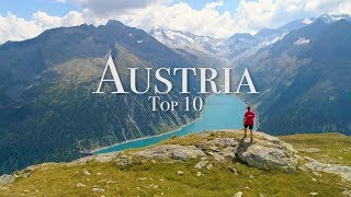 Top 10 Places To Visit In Austria [upl. by Dagnah]