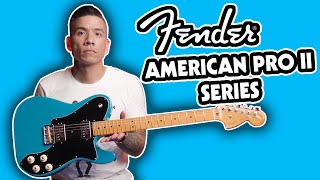 Fender American Professional II Telecaster Deluxe demo  All The Tones [upl. by Kruter447]