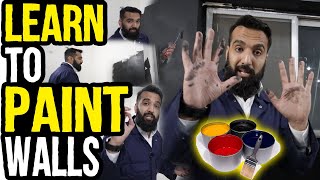 How to Paint Your Walls  A quick skill every Pakistani should know [upl. by Adnoved811]