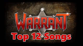 Top 10 Warrant Songs 12 Songs Greatest Hits [upl. by Qulllon]