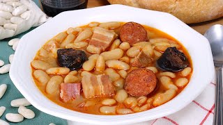 Fabada Asturiana en olla Rápida ¡Menos de la mitad de tiempo y todo sabor [upl. by Rephotsirhc950]