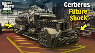 GTA 5 Online FUTURE SHOCK CERBERUS Customization amp Test  Tatra T815 The W Rig [upl. by Peednus477]