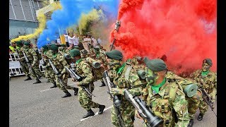 Así fue el desfile militar del 20 de Julio en Cali [upl. by Neyrb]