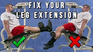 10 Leg Extension Mistakes and How to Fix Them [upl. by Ettelracs388]