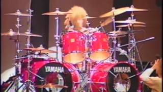 Tribute to John Bonham  Tommy Aldridge quotWhen The Levee Breaksquot [upl. by Pallaten]