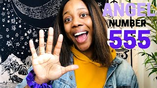 WHAT DOES 555 MEAN   ANGEL NUMBER 555  NUMEROLOGY  SPIRITUAL MEANING Shika Chica [upl. by Lauro]