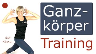 🔋35 min GanzkörperTraining  ohne Geräte [upl. by Monie]