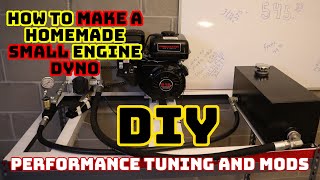 Homemade Dyno small engine DIY dynamometer [upl. by Wiles10]