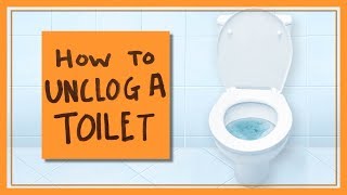 How to Unclog a Toilet [upl. by Oleta616]