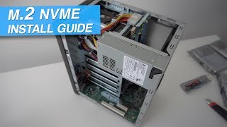 QNAP NAS m2 NVMe Install Guide  SSD Cache for MAX PERFORMANCE [upl. by Elyak]