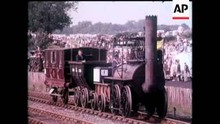 150th ANNIVERSARY OF STEAM RAILWAYS  COLOUR [upl. by Abibah]