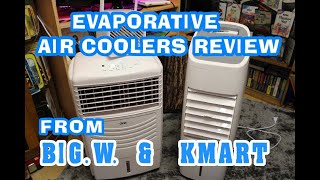 Air evaporative coolers from BIG WW amp KMART Australia [upl. by Andrews]