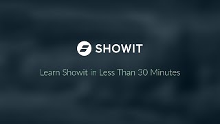 Learn Showit in Less Than 30 Minutes [upl. by Lauraine243]