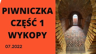 Piwniczka Ziemianka krok po kroku część 15 Wykopy [upl. by Eon]