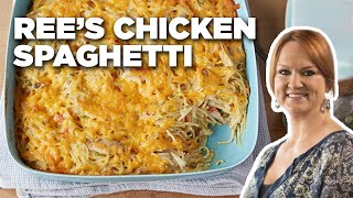 How to Make Rees Chicken Spaghetti  Food Network [upl. by Tterrej]