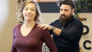 First Time EXTREME CRACKING Chiropractic Adjustment by Dr Joseph Cipriano [upl. by Ame764]