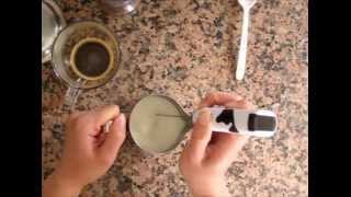 How To Latte Art With Instant Coffee [upl. by Morrell856]